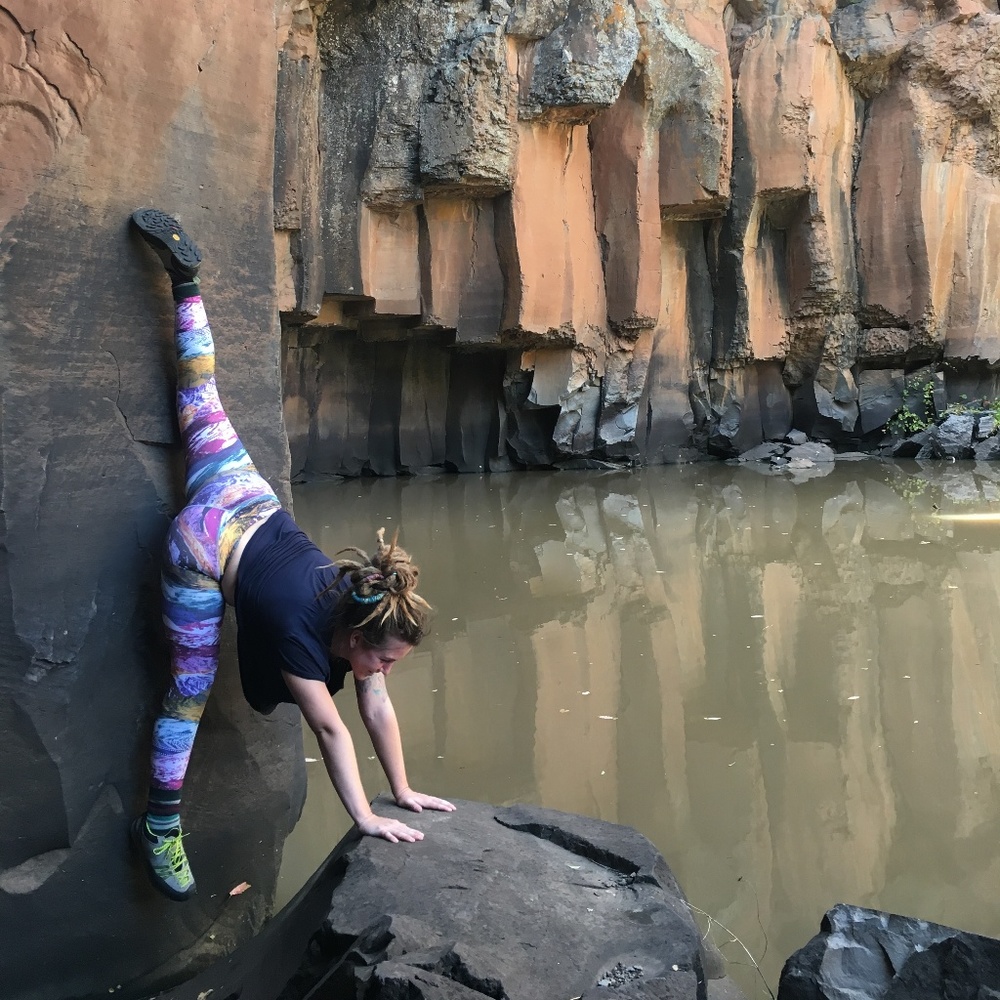 Prana Roxanne Printed Legging, small